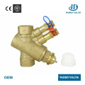 Straight Calibrated Auto Dynamic 3/4′′-1′′inch Brass Balance Valves